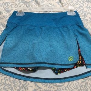 Ink burn running skirt size 2